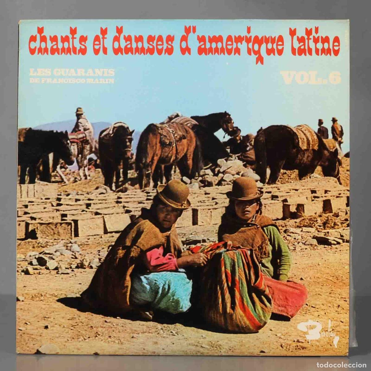 Discos de vinilo: LP. LES GUARANIS DE FRANCISCO MARIN - Foto 1