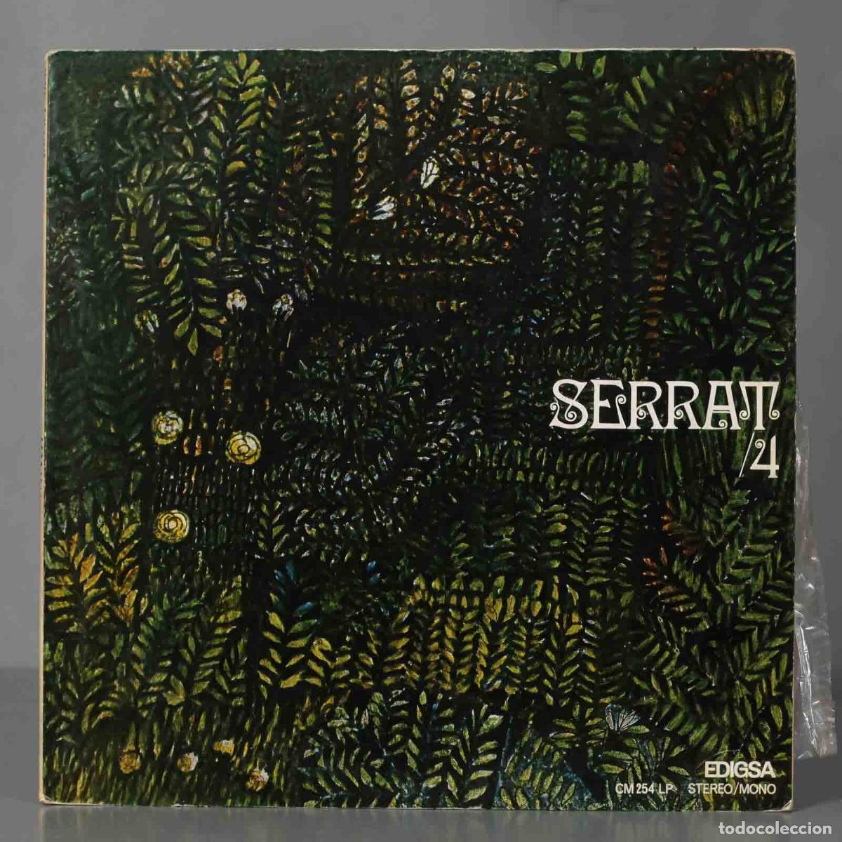 Discos de vinilo: LP. Serrat &ndash; 4 EDIGSA - Foto 1