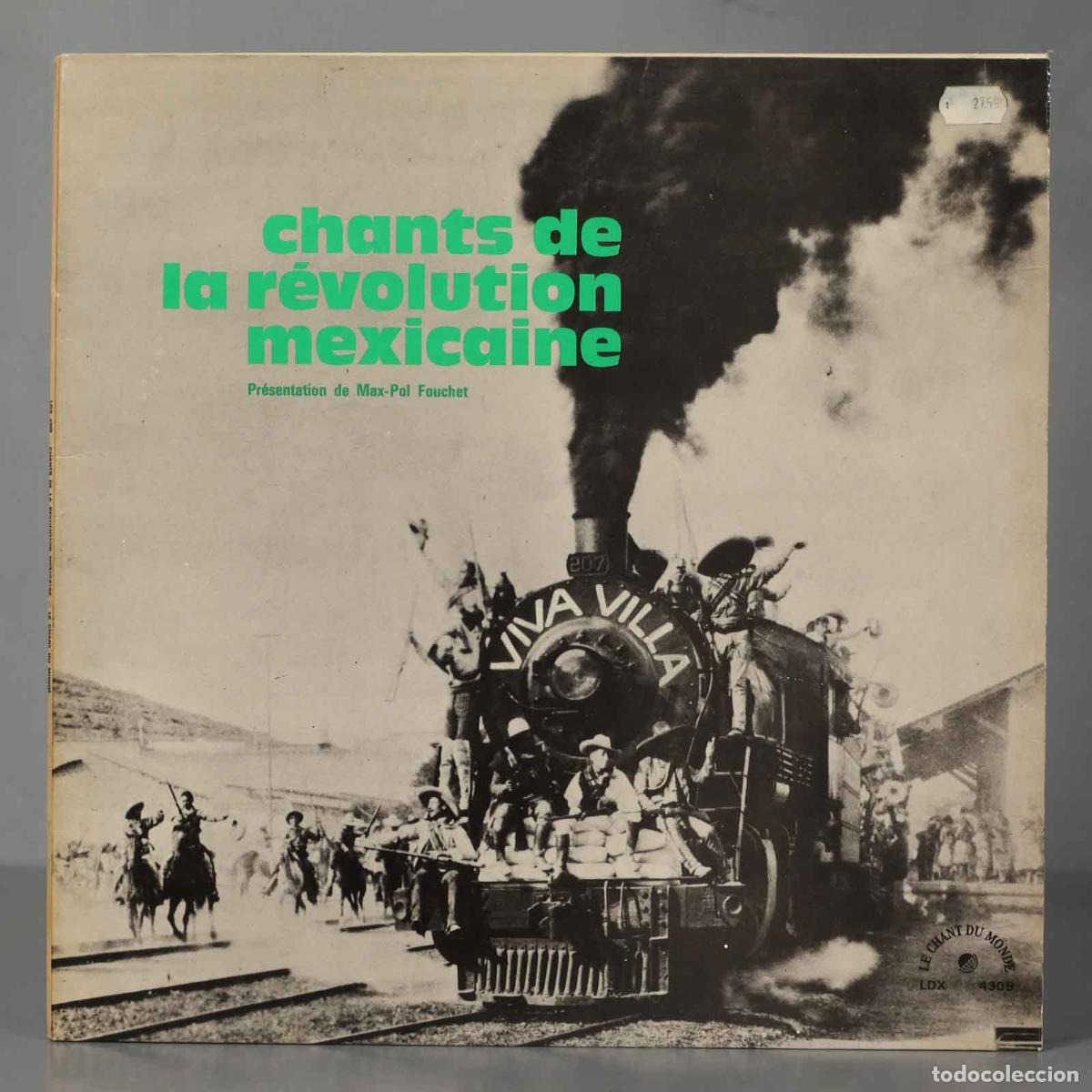 Disques de vinyle: LP. Jorge Salda&ntilde;a and Los Mayas &ndash; Chants De La R&eacute;volution Mexicaine