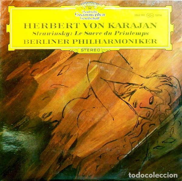 Discos de vinilo: Vinilo. La consagraci&oacute;n de la primavera. Stravinsky - Foto 1