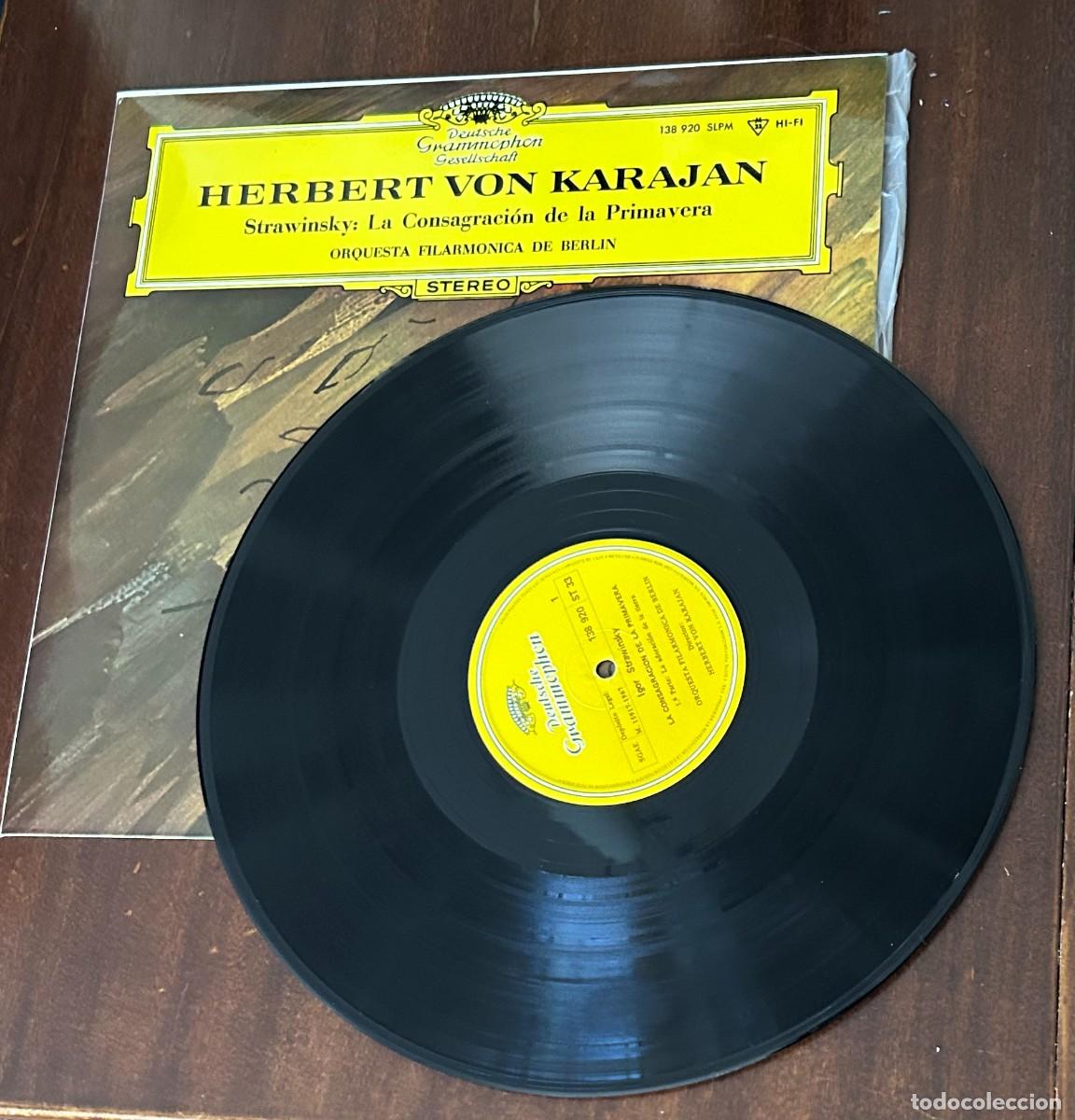 Discos de vinilo: Vinilo. La consagraci&oacute;n de la primavera. Stravinsky - Foto 2