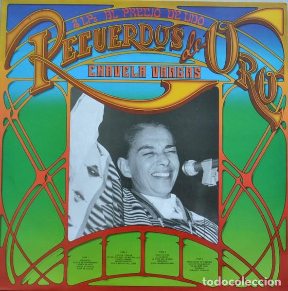 Discos de vinilo: Chavela Vargas &ndash; Recuerdos De Oro - 2 x LP - Foto 1