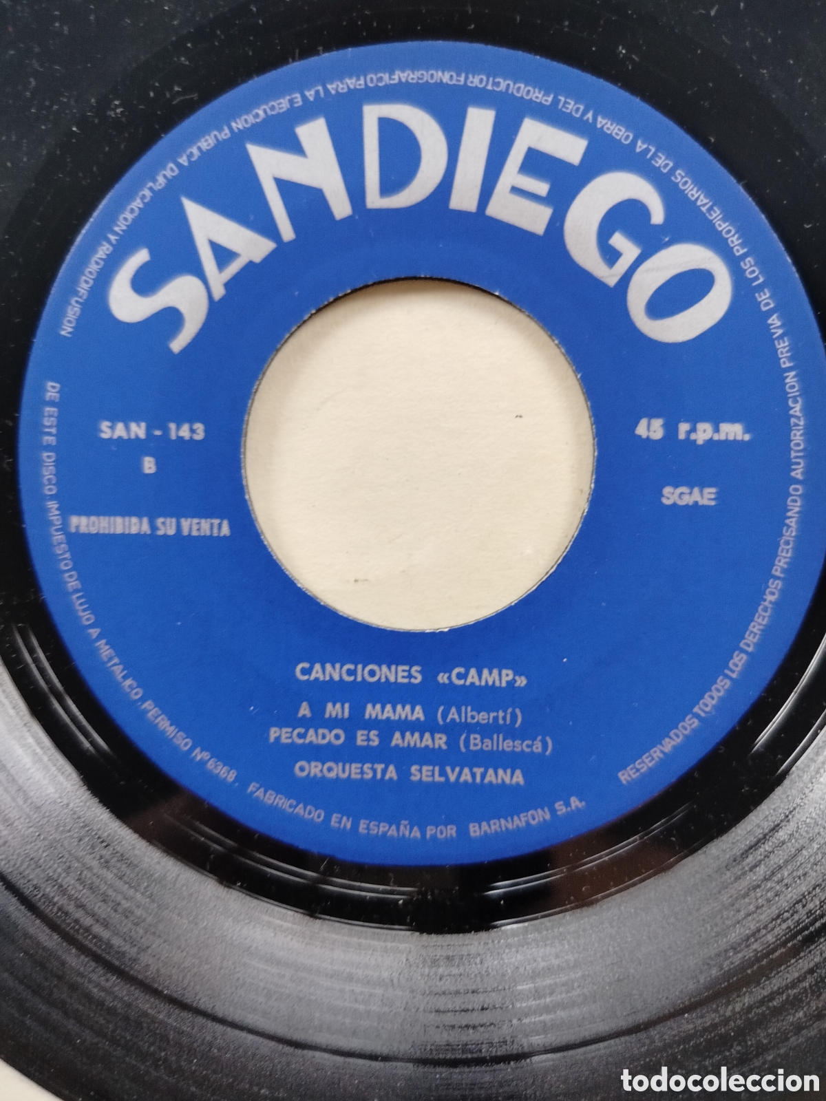 Discos de vinilo: M&uacute;sica &rdquo;In&rdquo; Canciones &rdquo;Camp&rdquo; - Foto 3