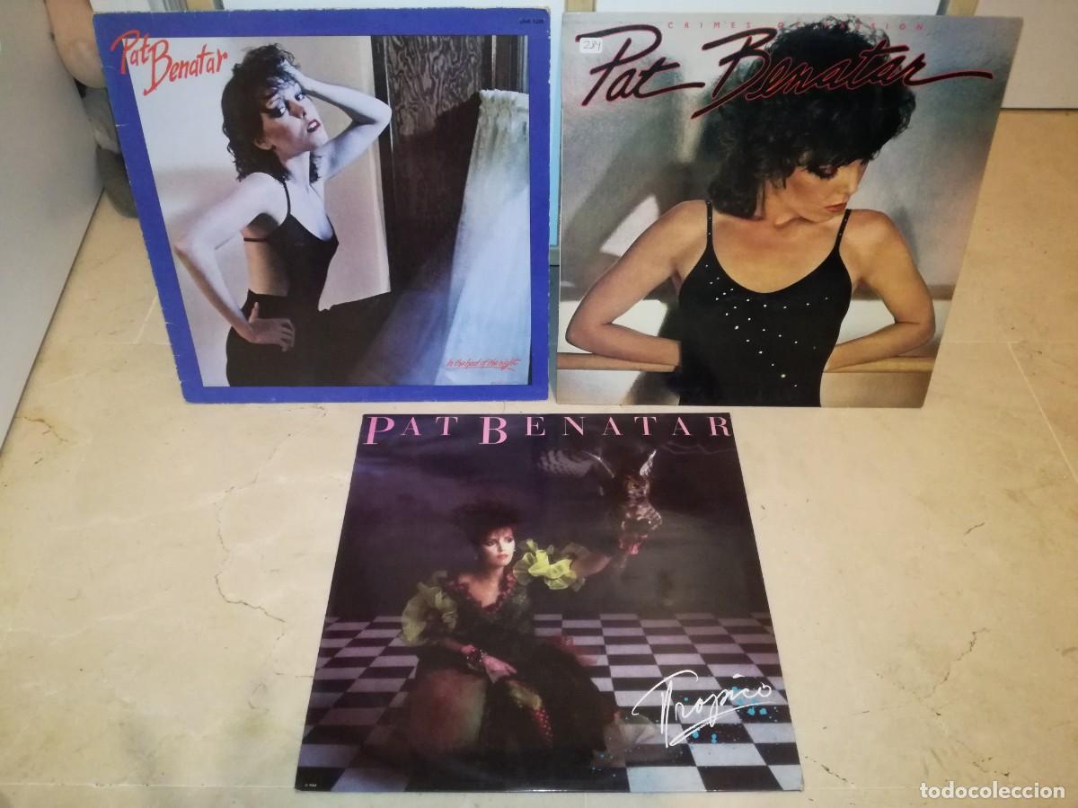 Discos de vinilo: LOTE DE 3 LPs ORIGINALES DE PAT BENATAR - Foto 1