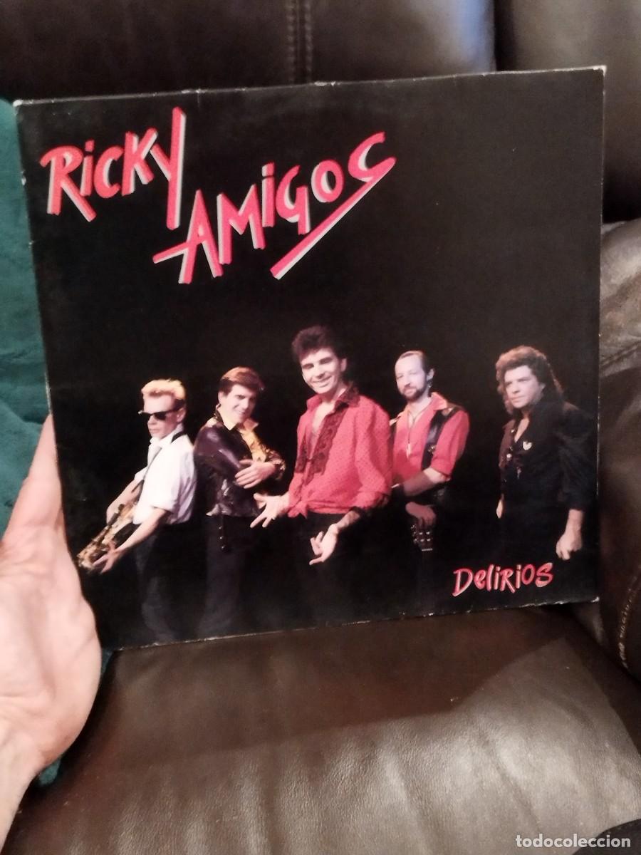 Discos de vinilo: Ricky amigos, delirios. Lp vinilo. - Foto 1