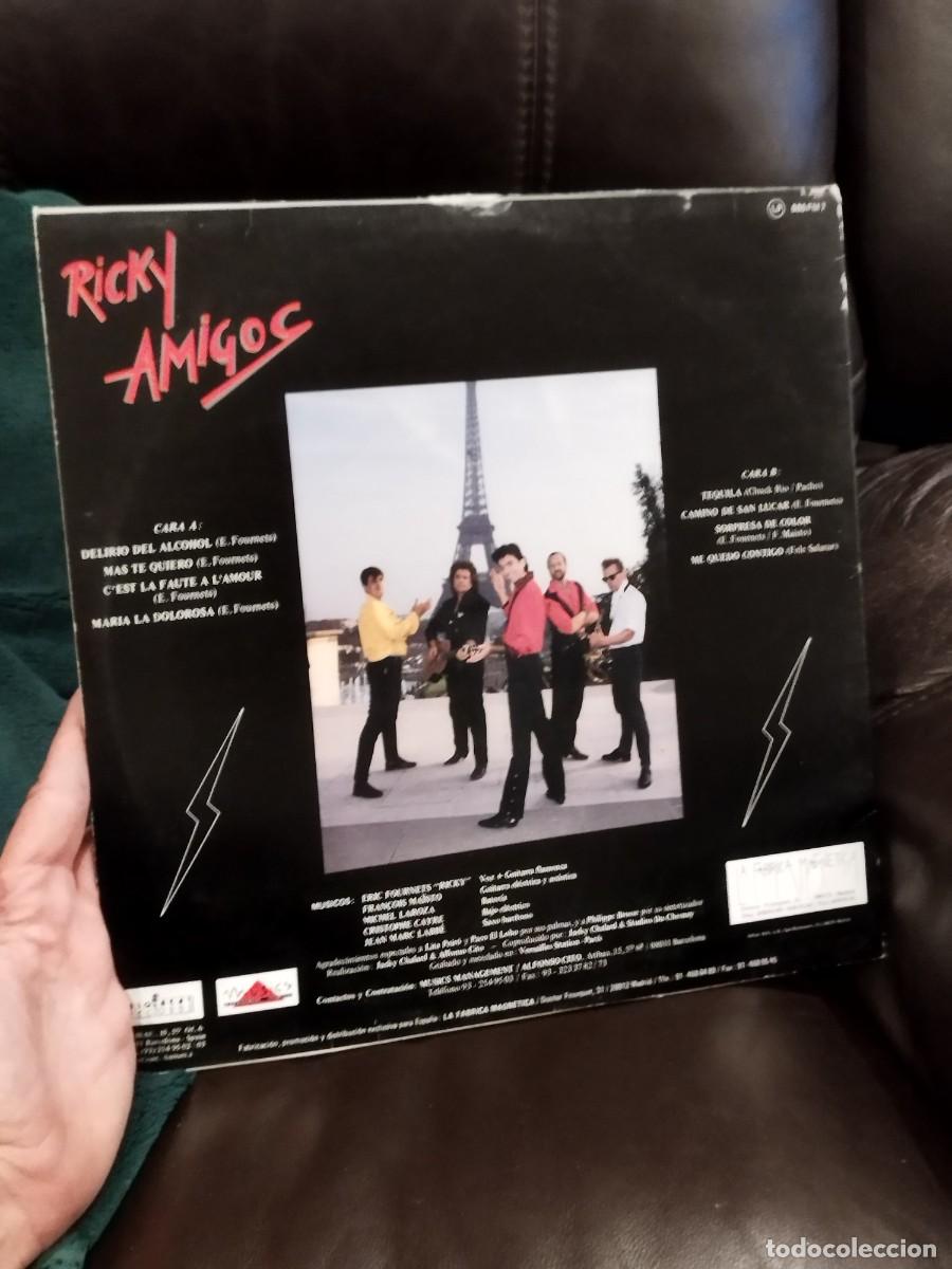 Discos de vinilo: Ricky amigos, delirios. Lp vinilo. - Foto 2
