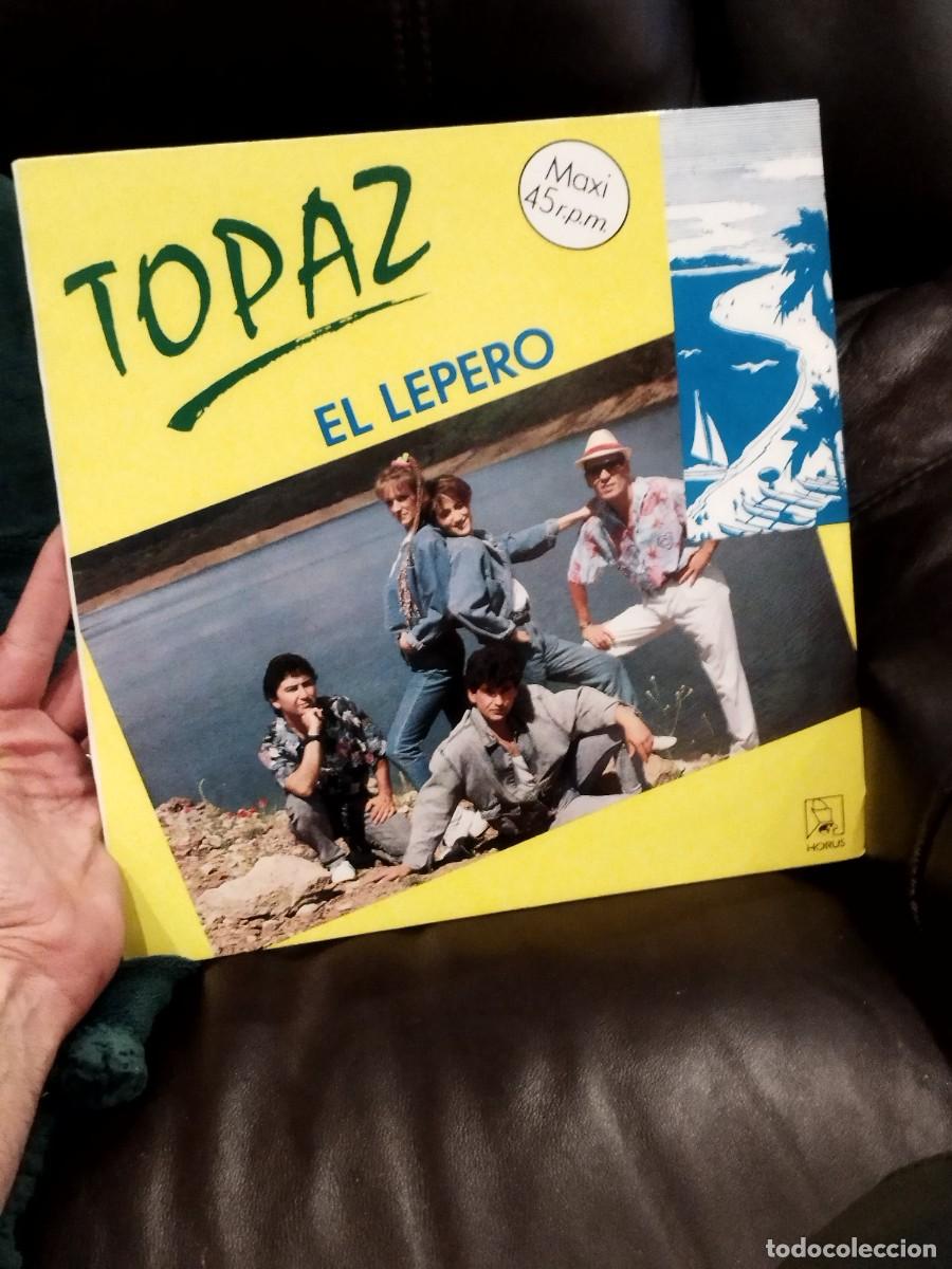 Discos de vinilo: Topaz, el lepero. Vinilo Maxi single 12&rdquo;. - Foto 1