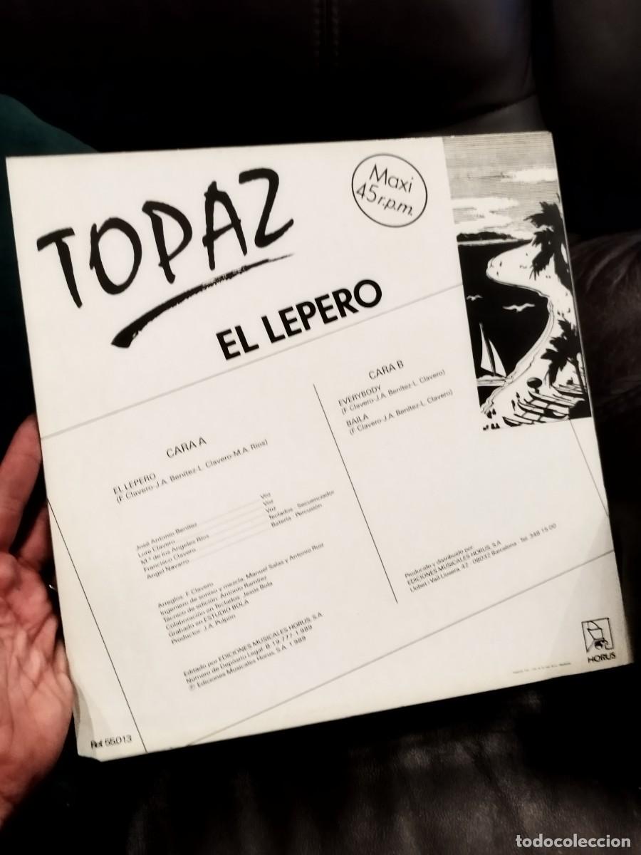 Discos de vinilo: Topaz, el lepero. Vinilo Maxi single 12&rdquo;. - Foto 2