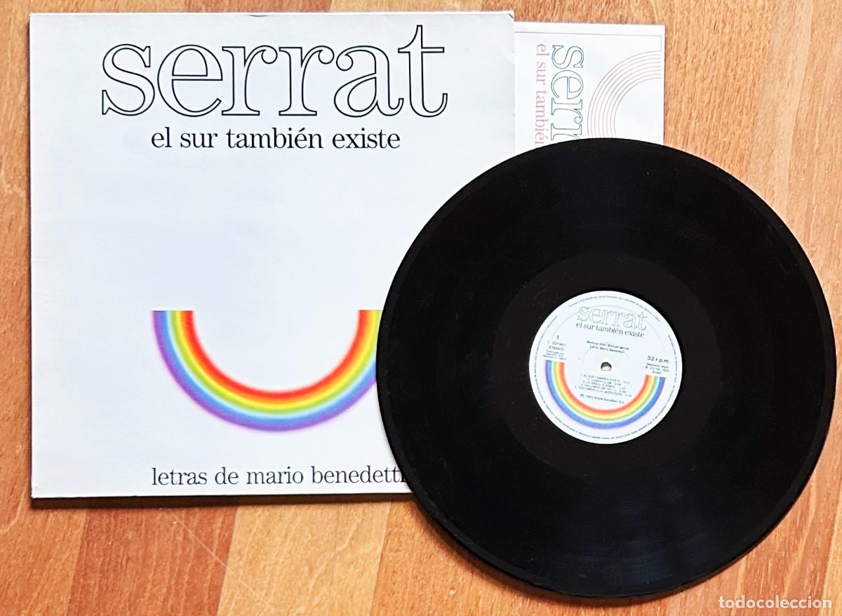 Discos de vinilo: Serrat El sur tambi&eacute;n existe Vinilo - Foto 2