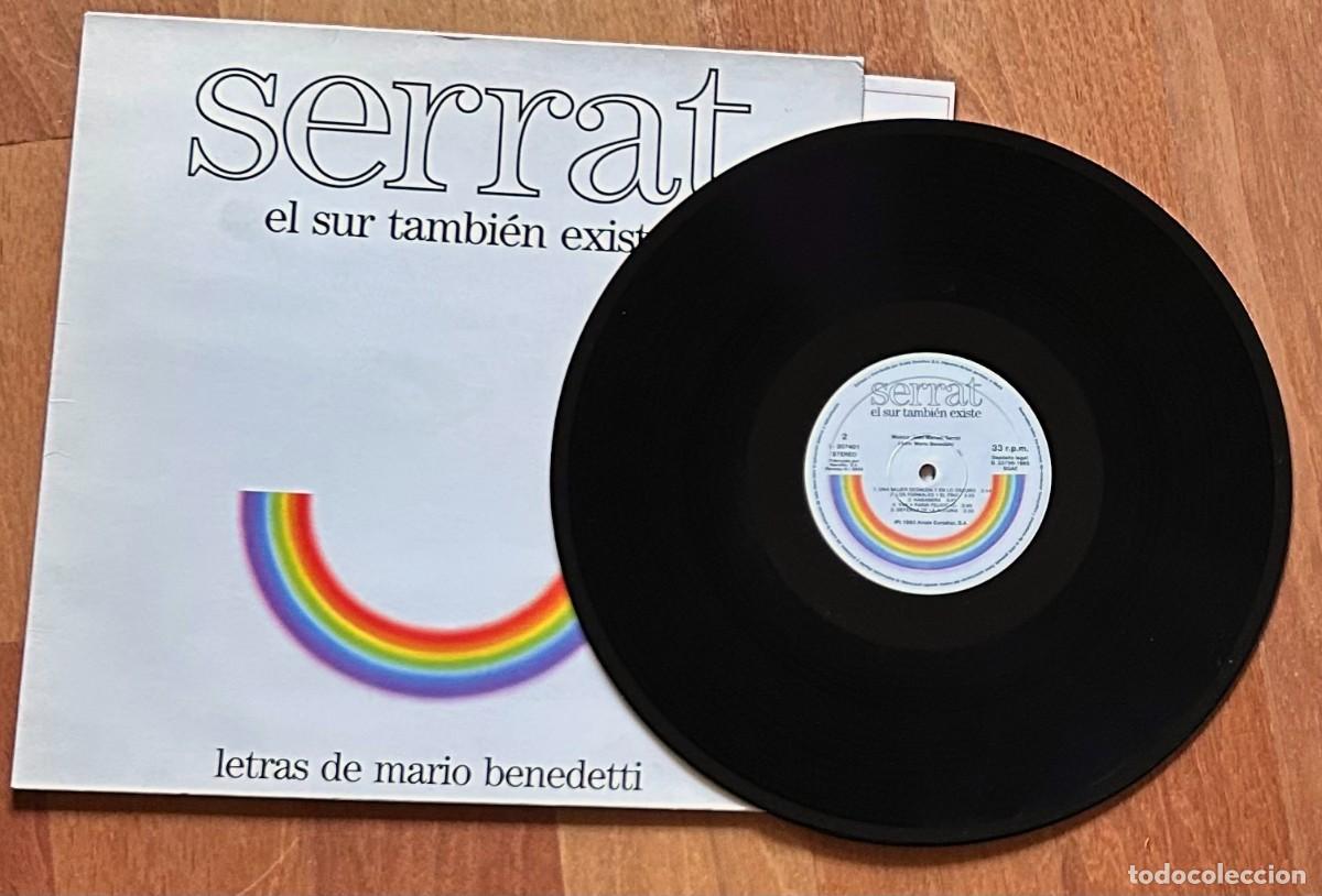 Discos de vinilo: Serrat El sur tambi&eacute;n existe Vinilo - Foto 3