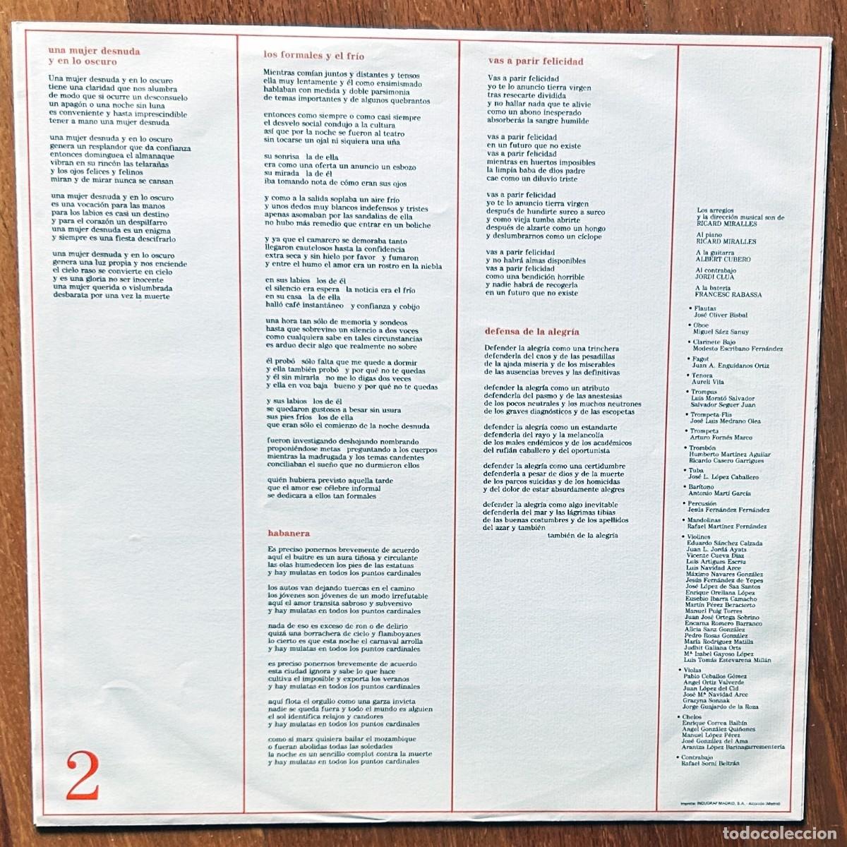 Discos de vinilo: Serrat El sur tambi&eacute;n existe Vinilo - Foto 6