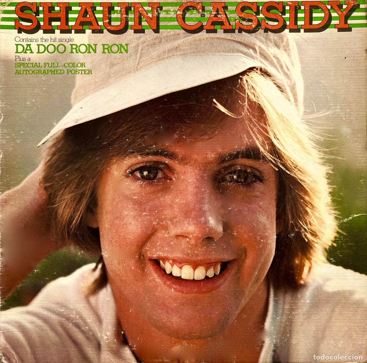 Discos de vinil: SHAUN CASSIDY. DA DOO RON RON. MORNING GIRL. HOLIDAY. BE MY BABY. LP ORIGINAL USA 1977