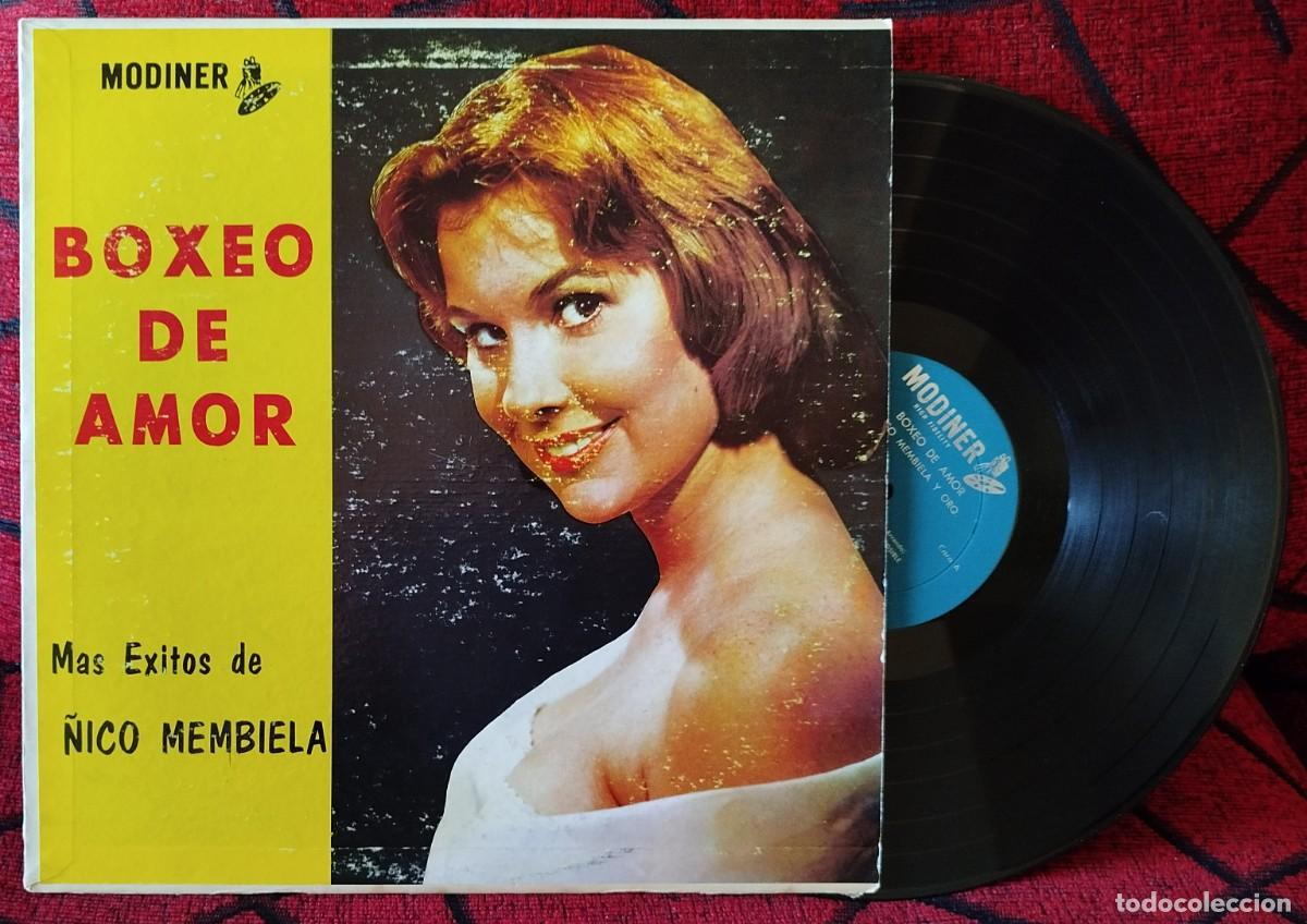 Disques de vinyle: &Ntilde;ICO MEMBIELA ** Boxeo De Amor ** LP VINILO
