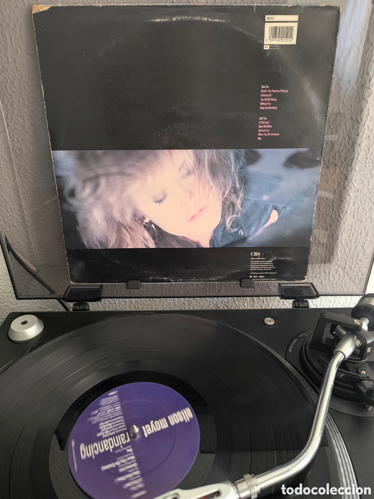 Discos de vinilo: ALISON MOYET, RAINDANCING. FUNDA INTERIOR CON LETRAS. - Foto 2