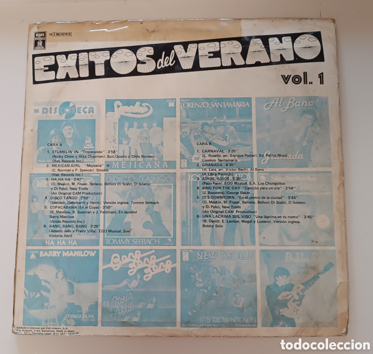 Discos de vinilo: LP &Eacute;XITOS del VERANO, EMI 1979. - Foto 2