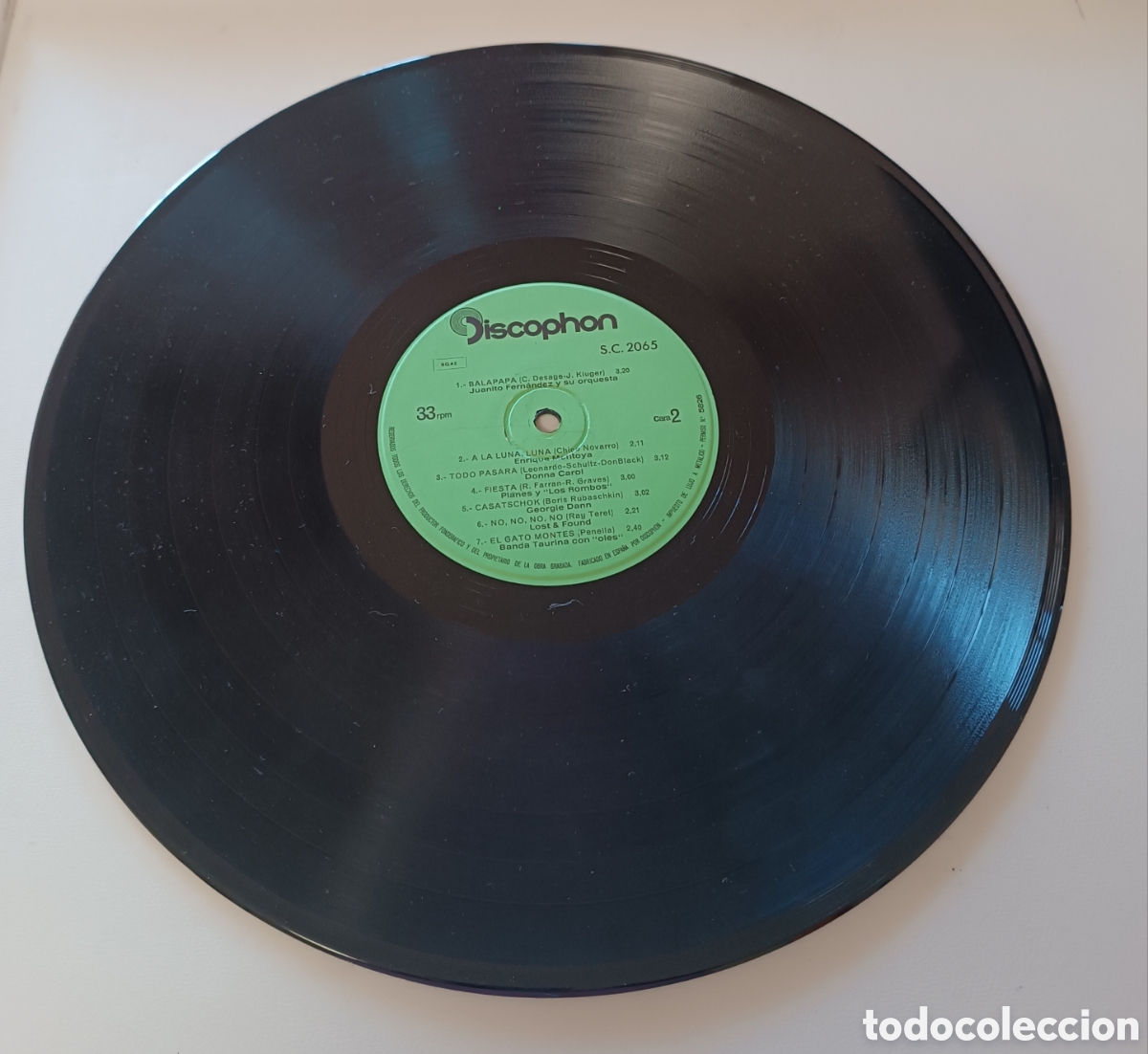 Discos de vinilo: LP Vacaciones en Mallorca, Discophon 1970. - Foto 3