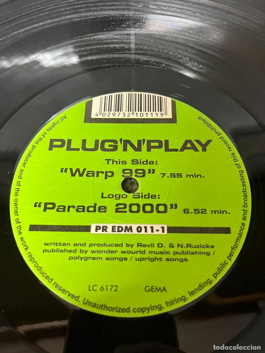 Discos de vinilo: PlugNPlay Warp 99 / Parade 2000 - Foto 3