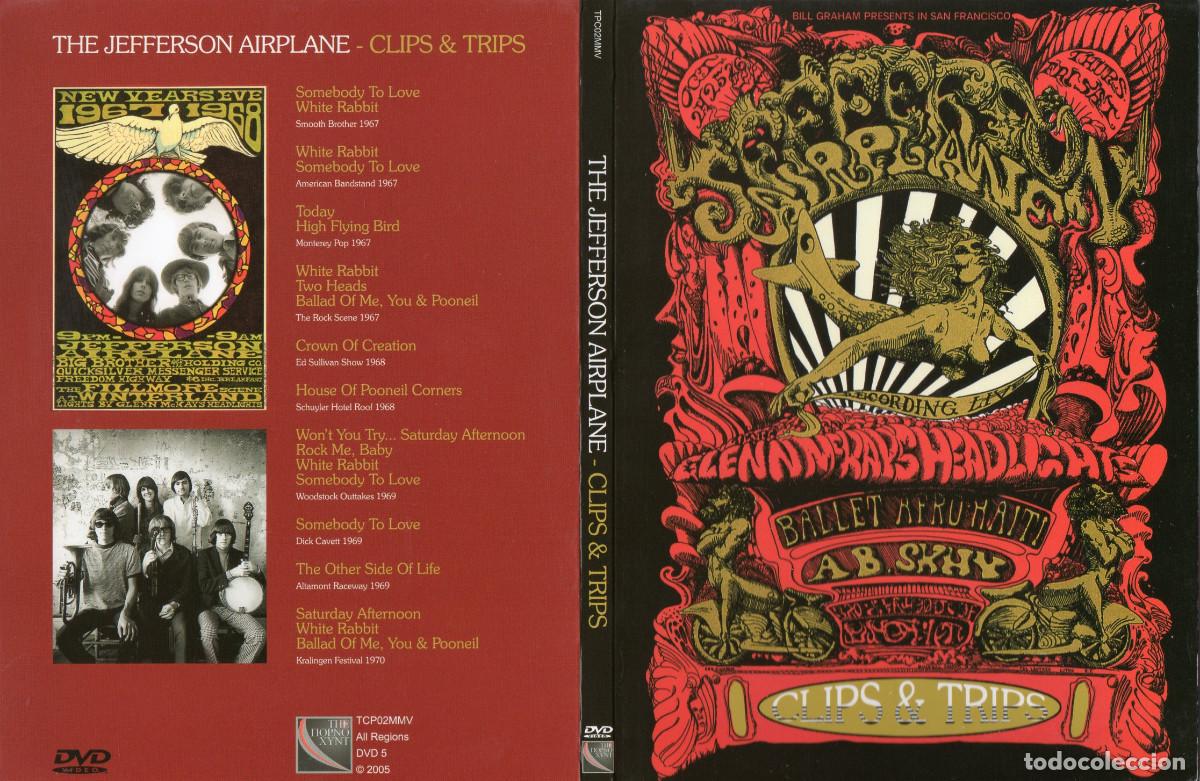 Discos de vinilo: JEFFERSON AIRPLANE : CLIPS & TRIPS - Foto 1