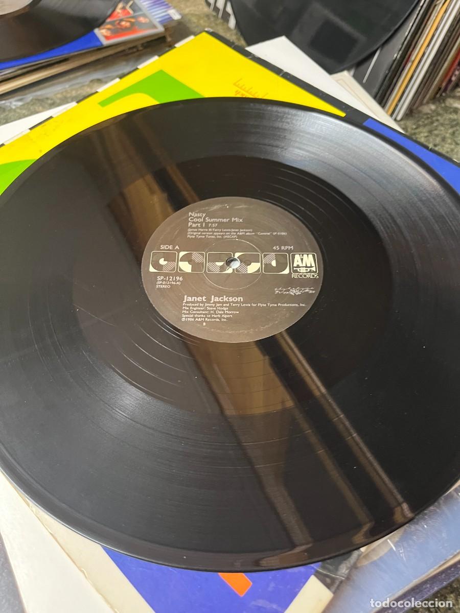 Discos de vinilo: Janet Jackson Nasty .. - Foto 2