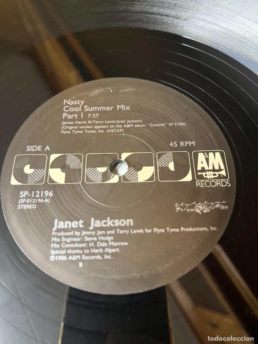 Discos de vinilo: Janet Jackson Nasty .. - Foto 3