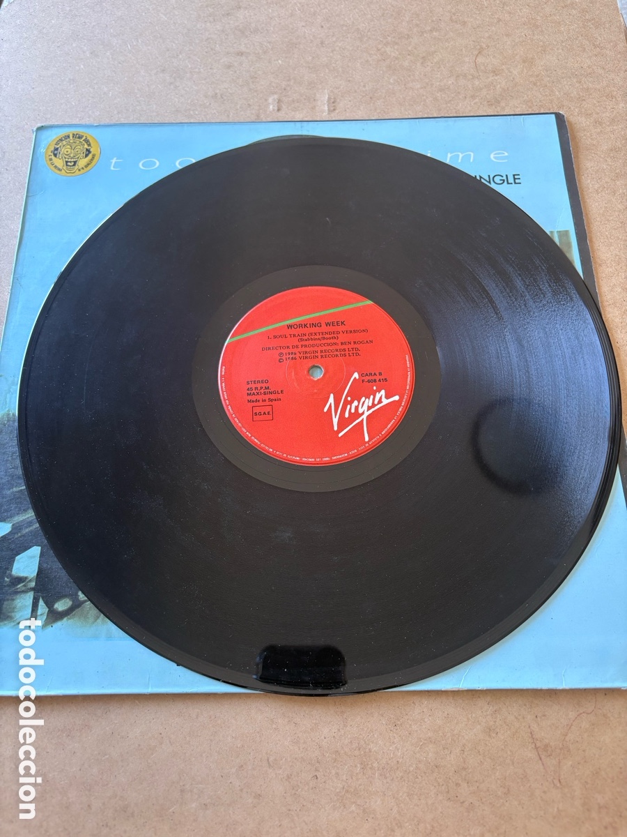 Discos de vinilo: Maxi vinilo Too Much Time (A17) - Foto 2