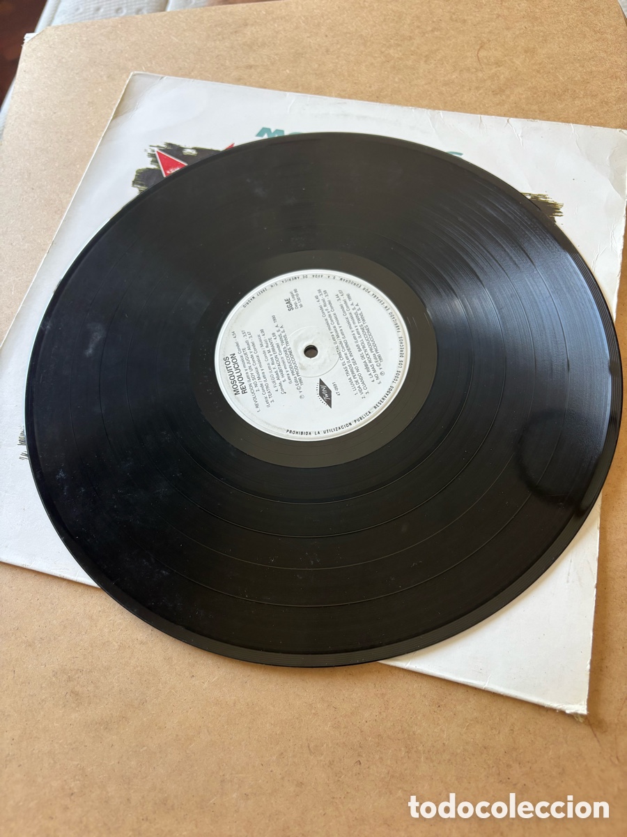 Discos de vinilo: Lp Mosquitos Revoluci&oacute;n (A17) - Foto 3
