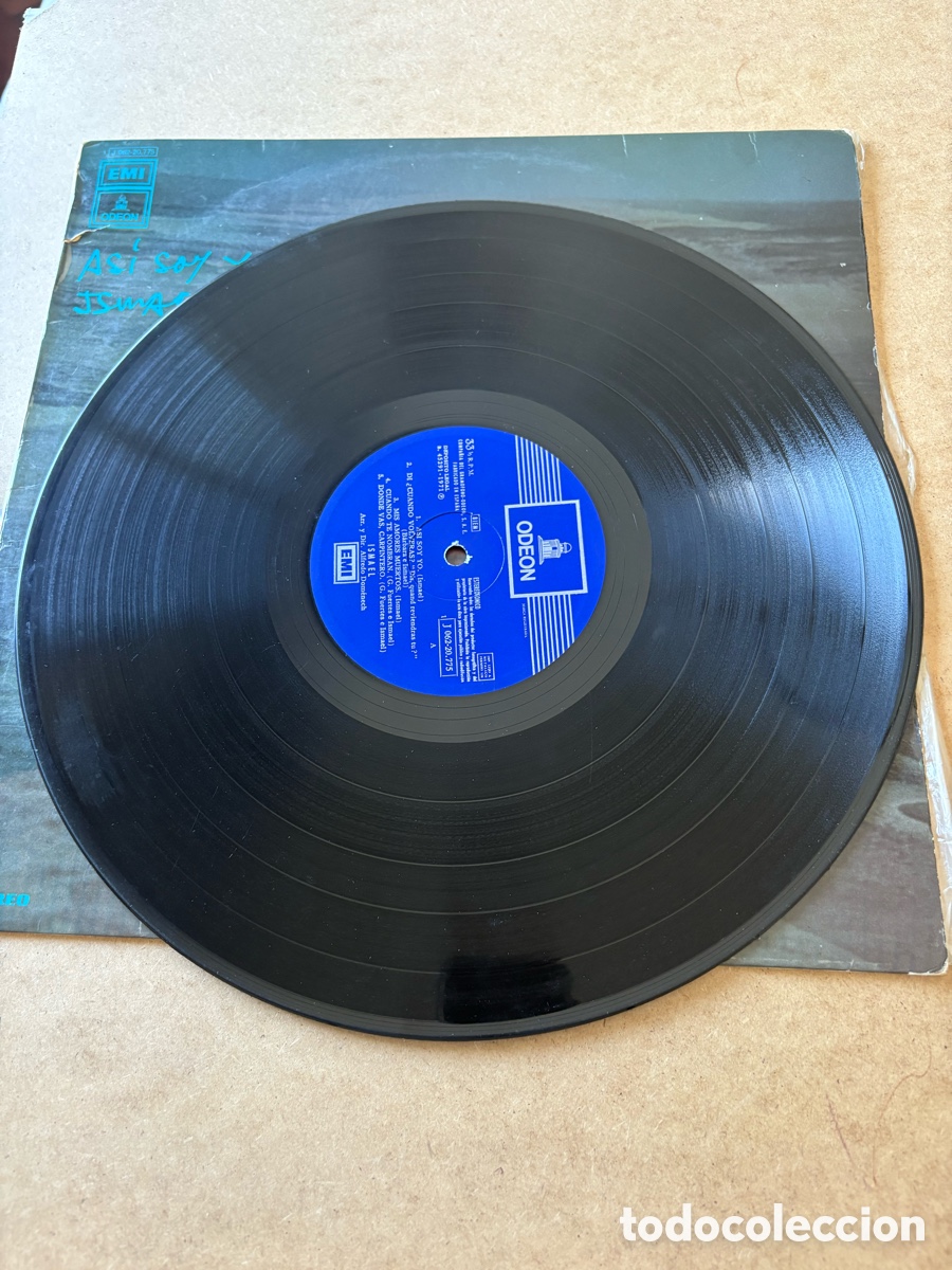 Discos de vinilo: Lp vinilo As&iacute; soy yo&hellip; Ismael (A17) - Foto 3