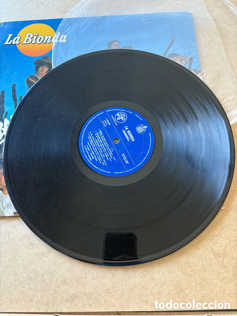Discos de vinilo: Lp La Bionda, Bandido (A17) - Foto 3