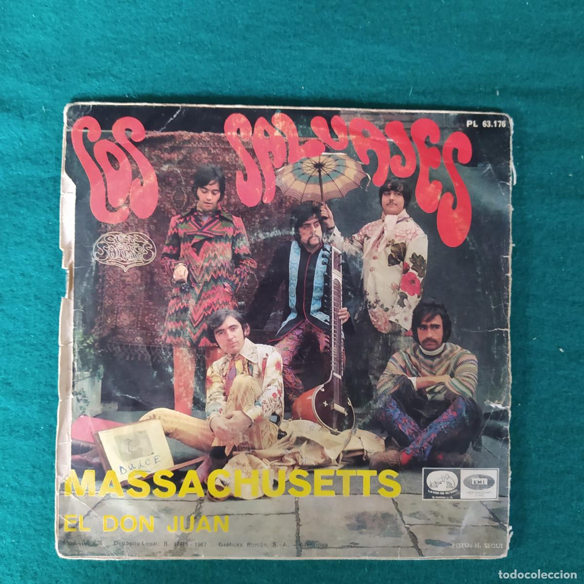Discos de vinilo: Los Salvajes &ndash; Massachusetts - Foto 1