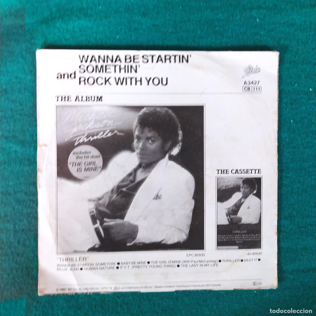 Discos de vinilo: Michael Jackson &ndash; Wanna Be Startin Somethin - Foto 2
