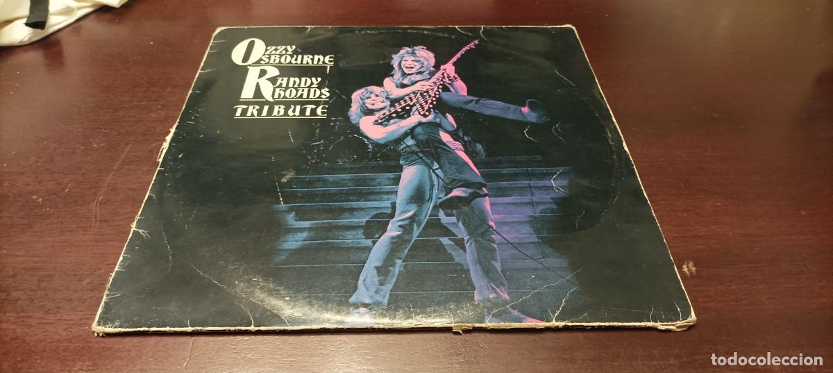 Discos de vinilo: Ozzy Osbourne Randy Rhoads Tribute 1987. Doble vinilo. - Foto 1