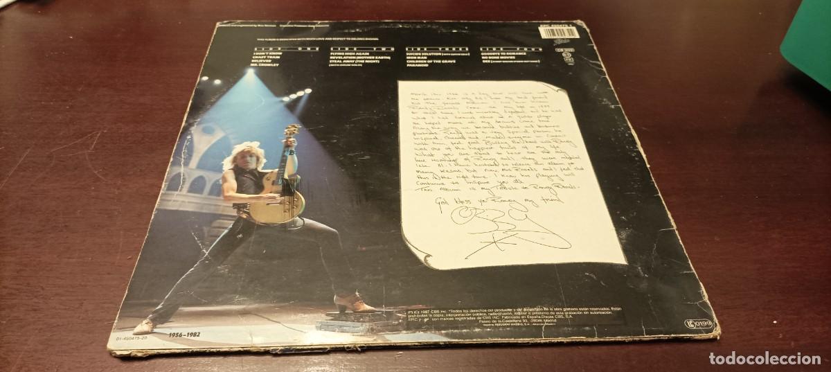 Discos de vinilo: Ozzy Osbourne Randy Rhoads Tribute 1987. Doble vinilo. - Foto 2