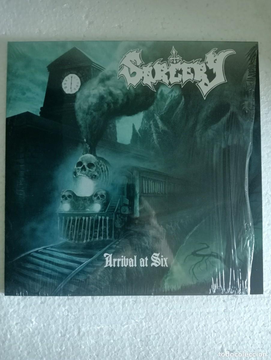 Discos de vinilo: Sorcery - Arrival At Six (LP, Album, Ltd, Bla) 2013 insert - Foto 1
