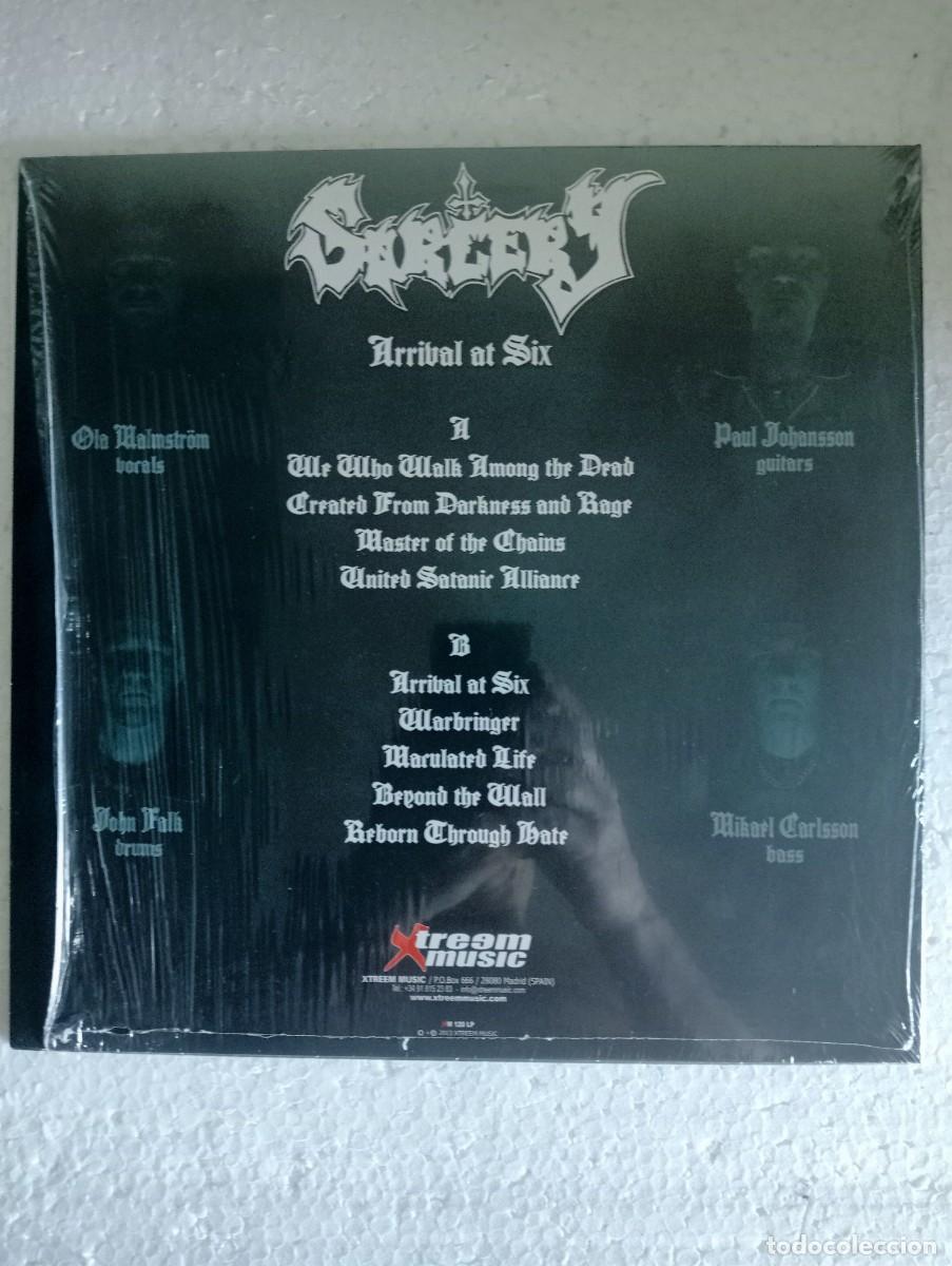 Discos de vinilo: Sorcery - Arrival At Six (LP, Album, Ltd, Bla) 2013 insert - Foto 2