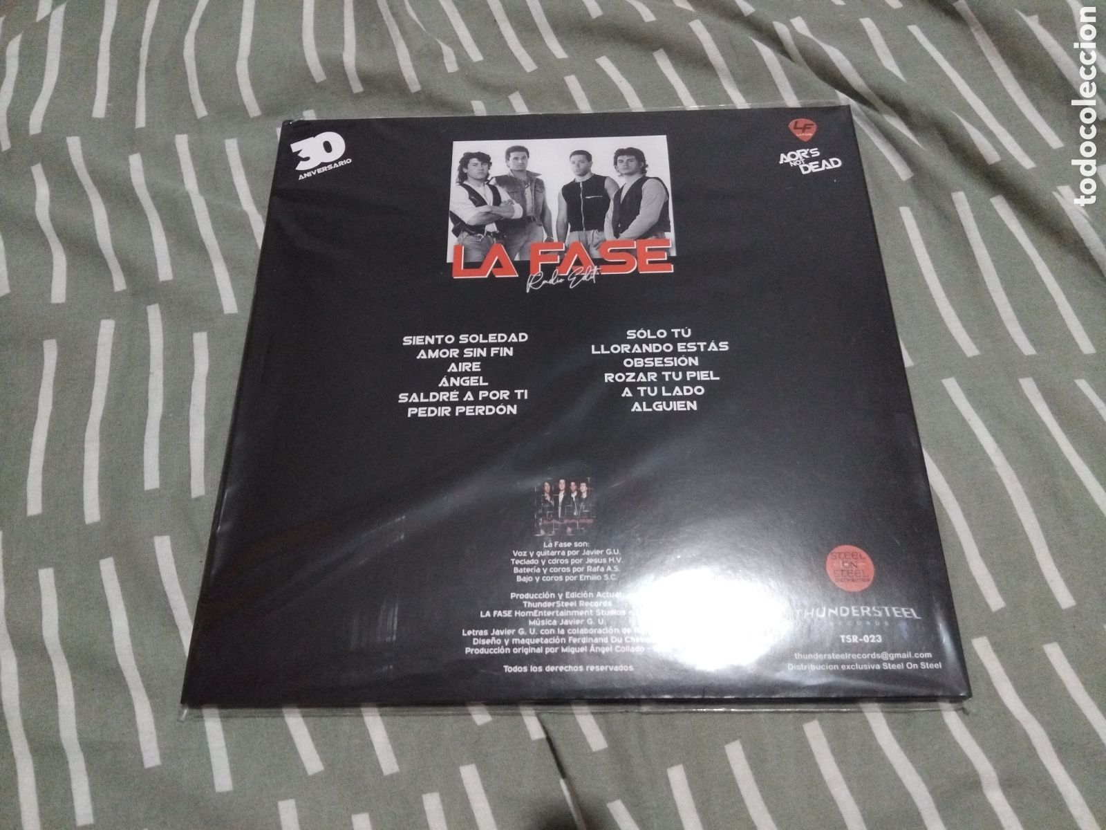 Discos de vinilo: La Fase vinilo Lp Rock Vasco - Foto 2