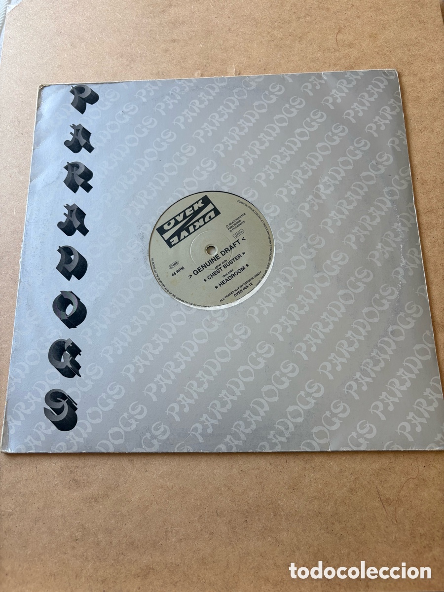 Discos de vinilo: Lp vinilo Genuine Draft (A17) - Foto 1