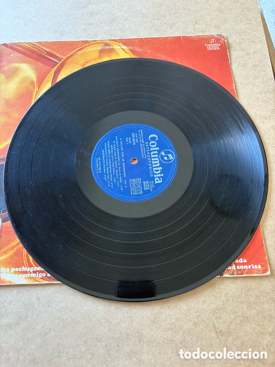 Discos de vinilo: Lp vinilo A Bailar con Os Breogans (A17) - Foto 3
