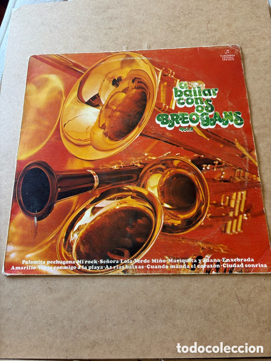 Discos de vinilo: Lp vinilo A Bailar con Os Breogans (A17) - Foto 1