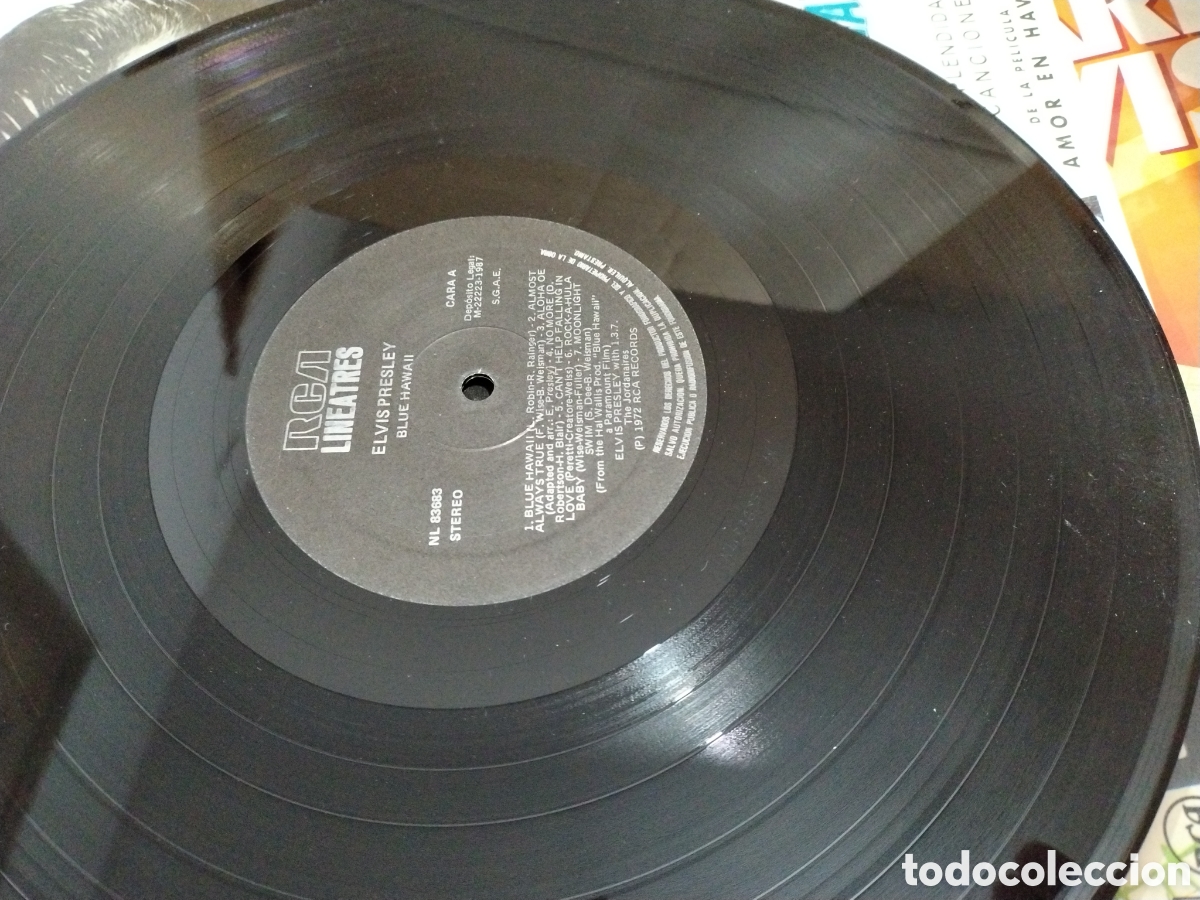 Discos de vinilo: Elvis Presley- Blue Hawaii - Foto 3