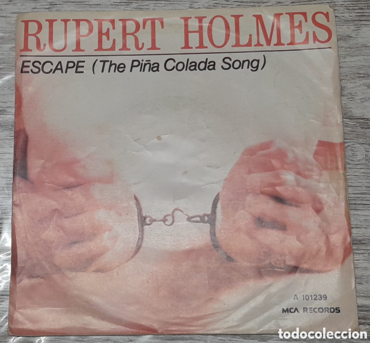 Discos de vinilo: RUPERT HOLMES - SCAPE + DROP IT - ARIOLA 1980 - Foto 1