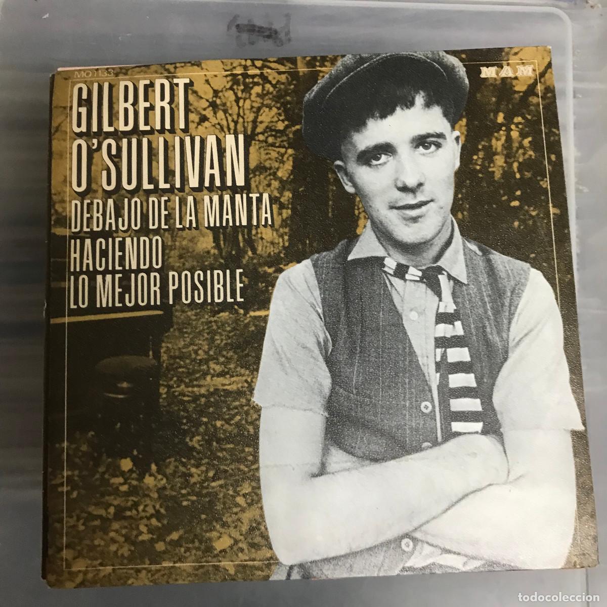 Discos de vinilo: GILBERT OSULLIVAN - UNDERNEATH THE BLANKET GO - 7&rdquo; SINGLE MAM 1971 - Foto 1