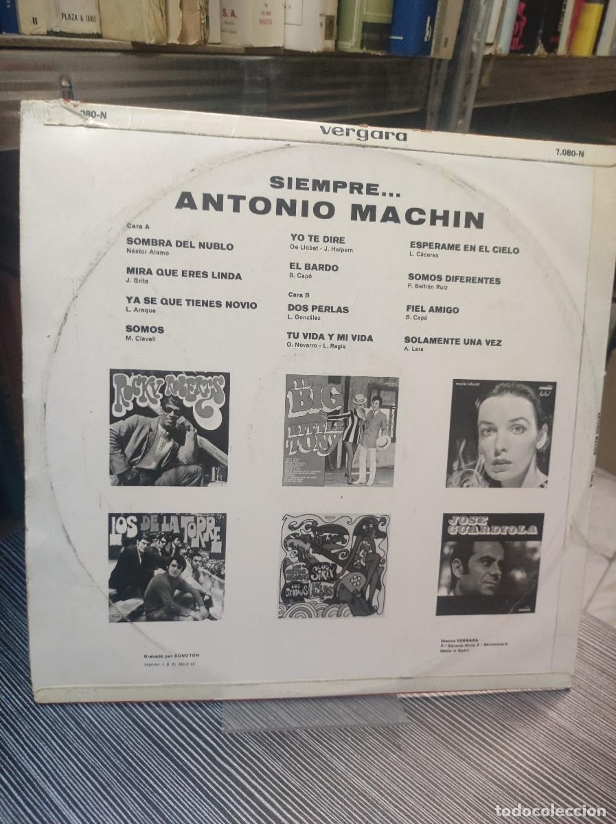 Discos de vinilo: Antonio Machin &ndash; Siempre... Antonio Machin - Foto 2