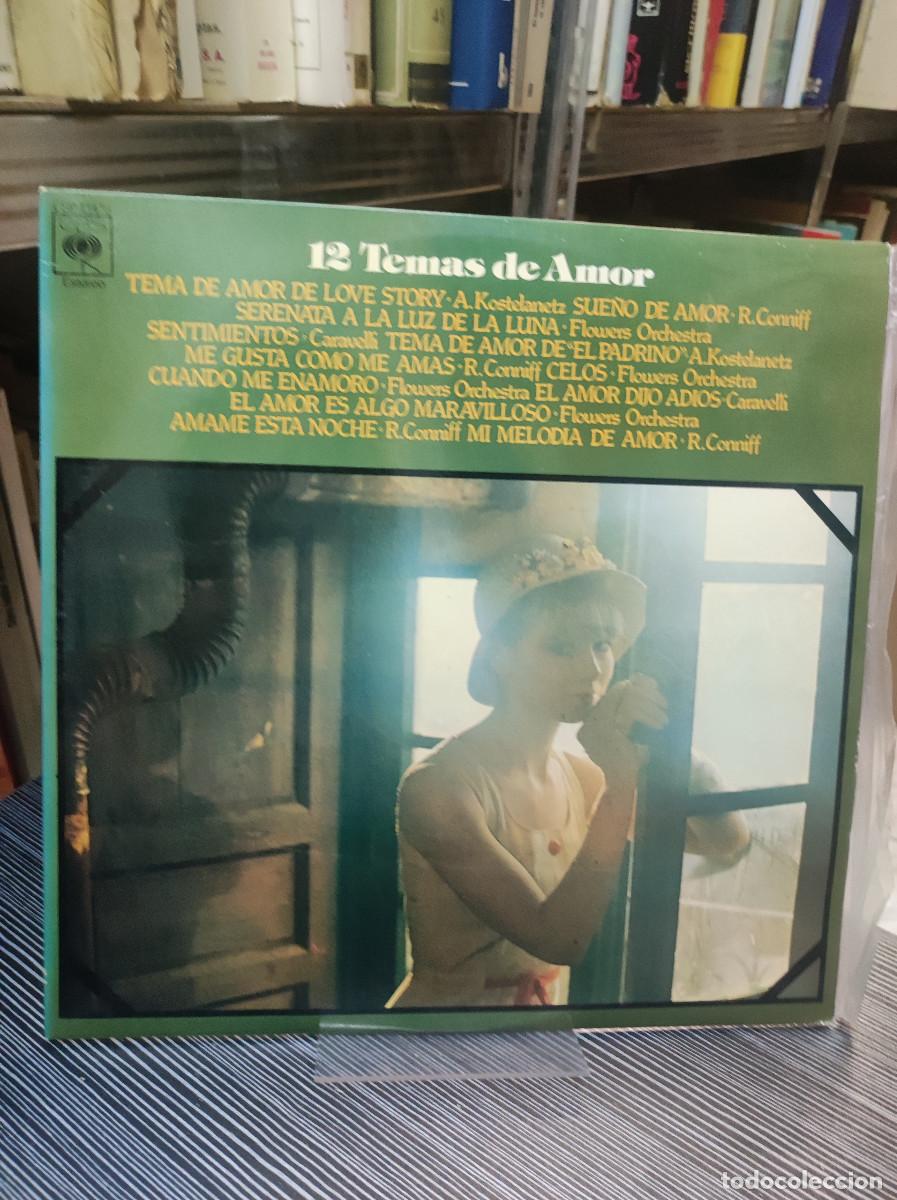 Discos de vinilo: Varios &ndash; 12 Temas De Amor - Foto 1