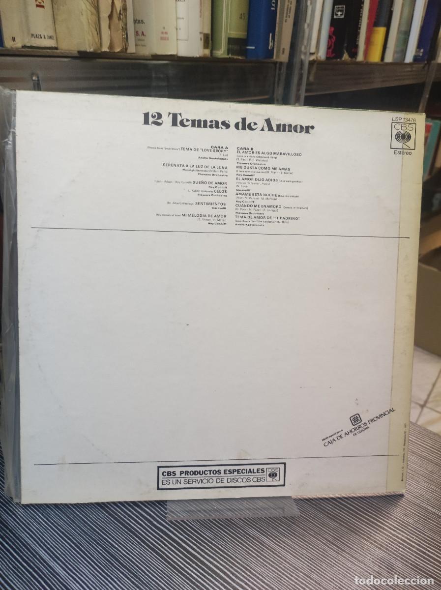 Discos de vinilo: Varios &ndash; 12 Temas De Amor - Foto 2
