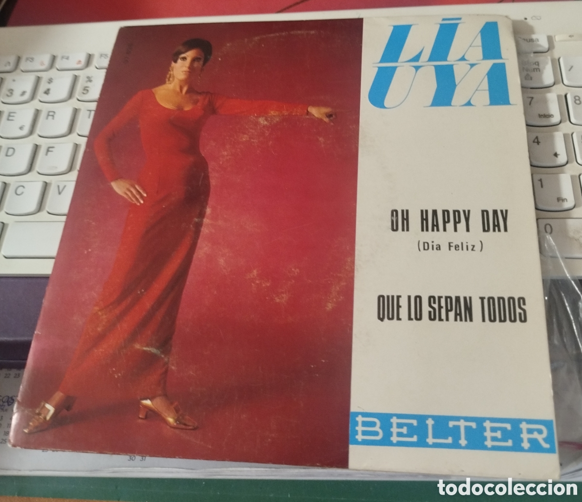 Discos de vinilo: Lia Uya - oh happy day - Foto 1