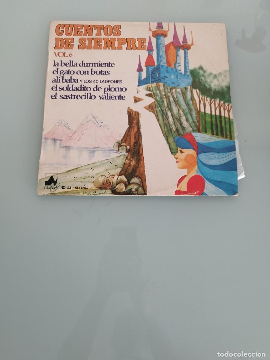 Discos de vinilo: Cuentos de siempre, bella durmiente... Vinilo 12&rdquo;. - Foto 1