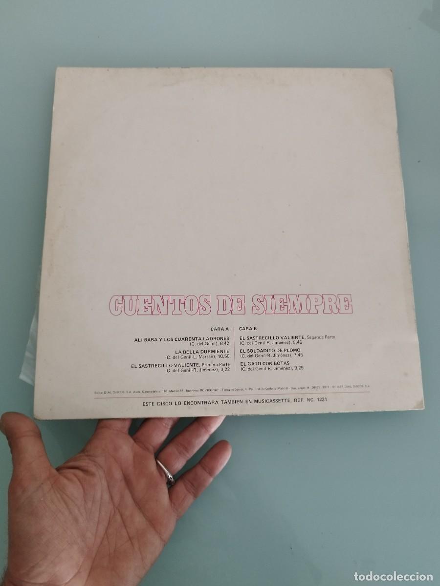 Discos de vinilo: Cuentos de siempre, bella durmiente... Vinilo 12&rdquo;. - Foto 2
