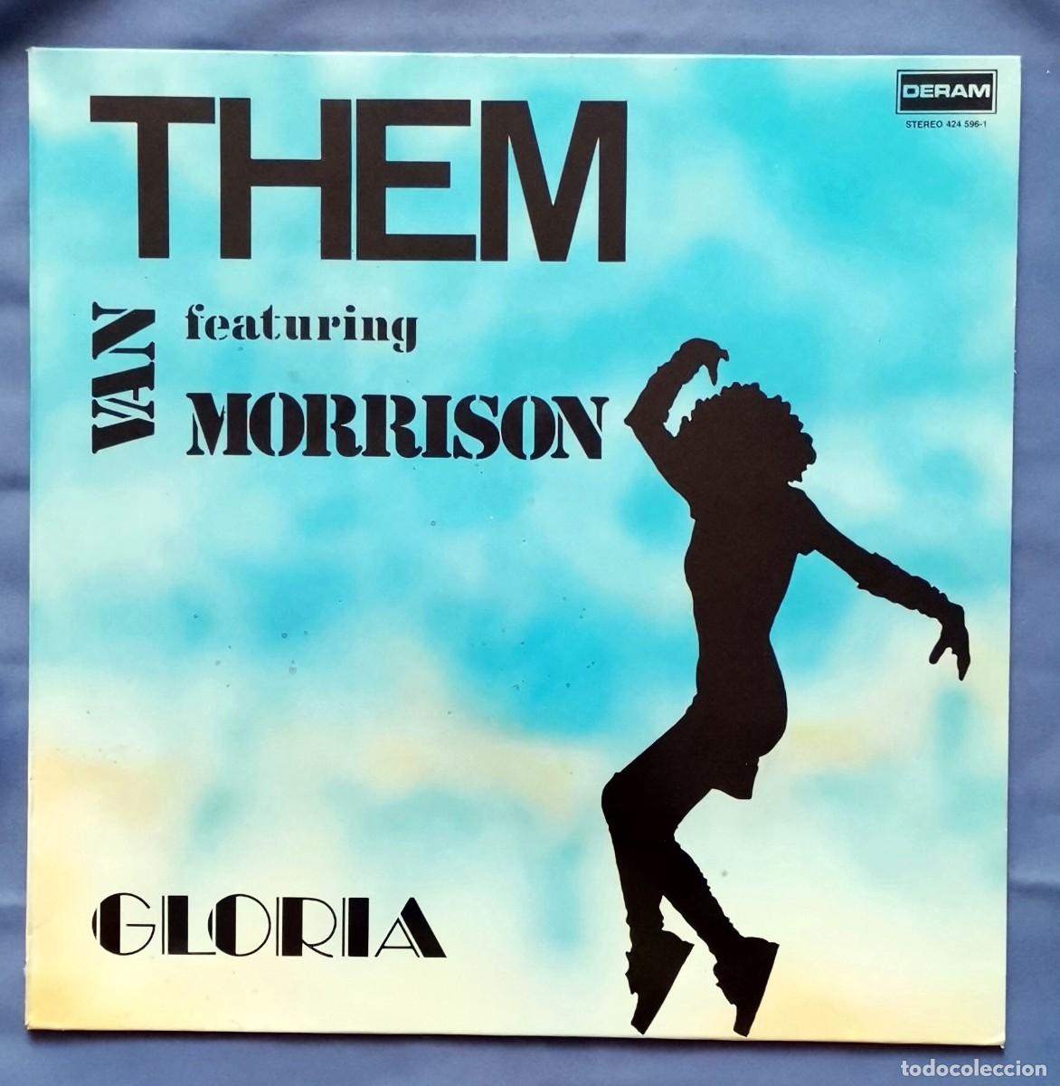 Discos de vinilo: Them Featuring Van Morrison &lrm;&ndash; Gloria LP 1989 Espa&ntilde;a - Foto 1