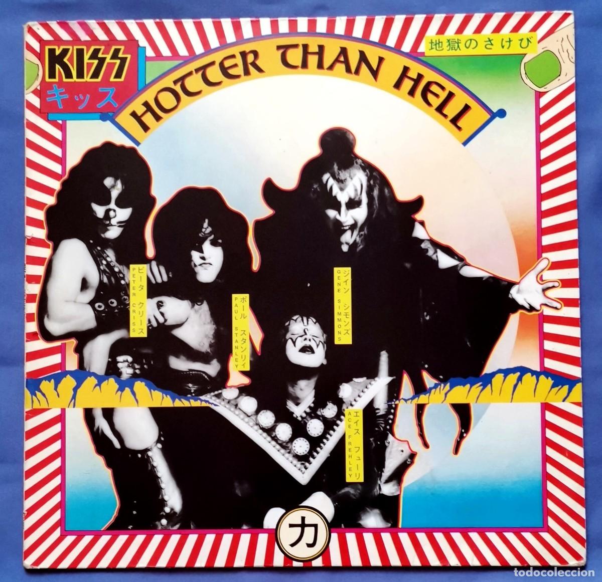 Discos de vinilo: Kiss &lrm;&ndash; Hotter Than Hell LP Holanda - Foto 1
