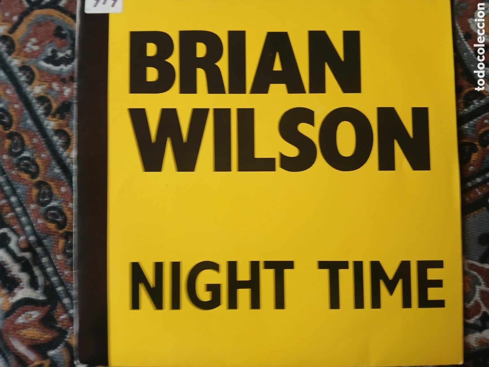 Disques de vinyle: BRIAN WILSON-NIGHT TIME-SINGLE PROMO-SIRE/SPAIN- L